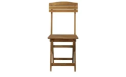 Balkonklappstuhl 2er-Set aus Akazienholz Java