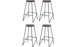 Barhocker 4er-Set Taboxford