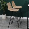 Barhocker 2er-Set Tabpenang