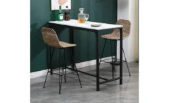 Barhocker 2er-Set Tabpenang