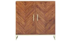 Barschrank aus Massivholz Calatria