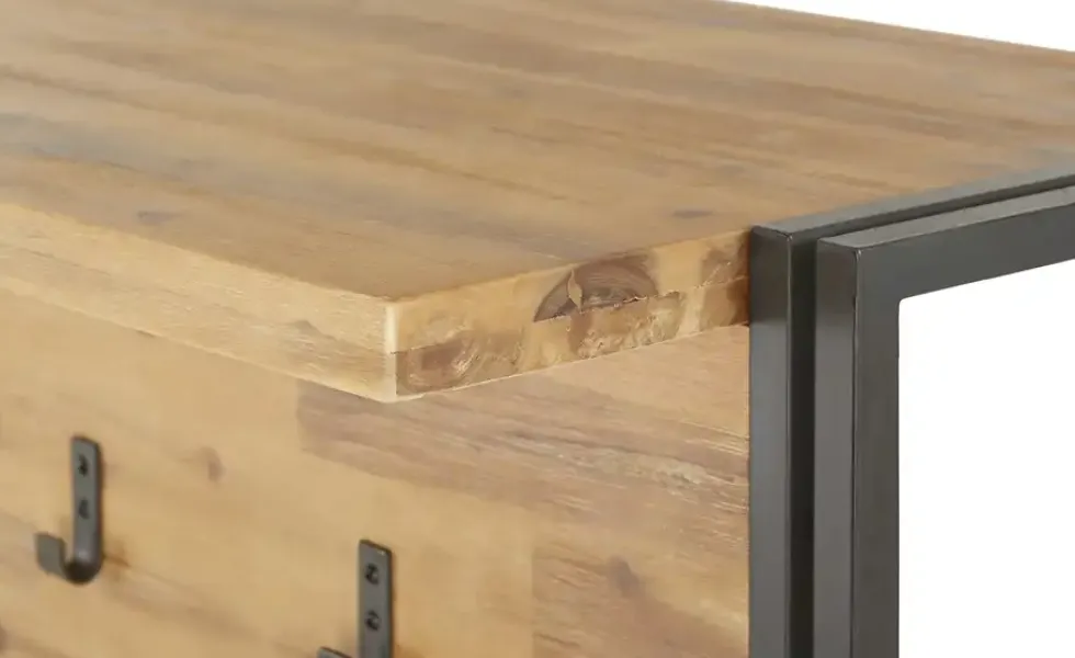 Bartisch Aus massivem Akazienholz Detroit