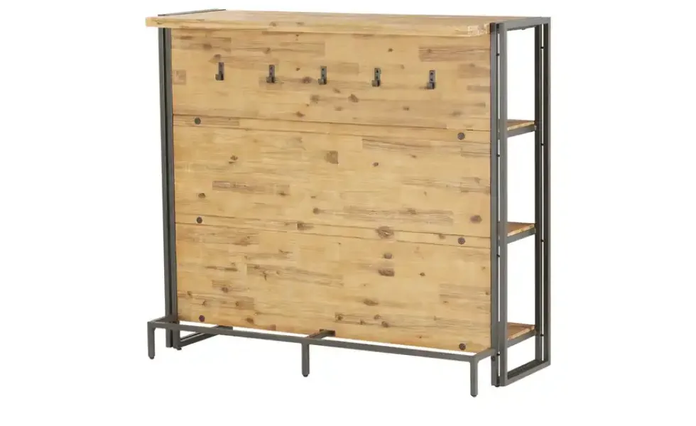 Bartisch Aus massivem Akazienholz Detroit