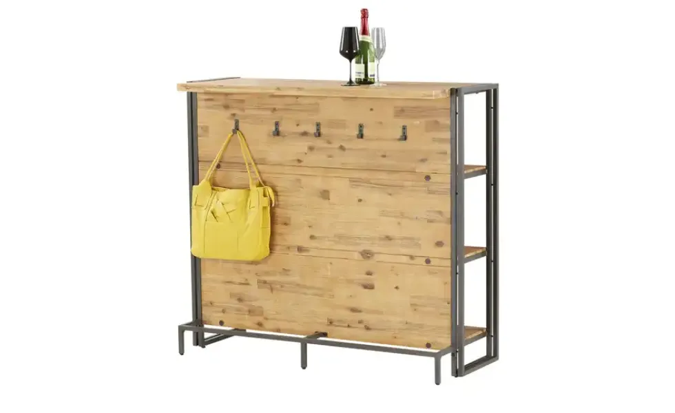 Bartisch Aus massivem Akazienholz Detroit