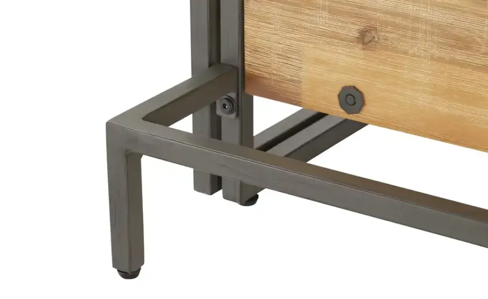 Bartisch Aus massivem Akazienholz Detroit