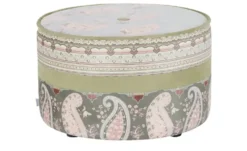 bassetti by SCHRÖNO Pouf aus Velours Tino