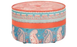 bassetti by SCHRÖNO Pouf aus Velours Tino