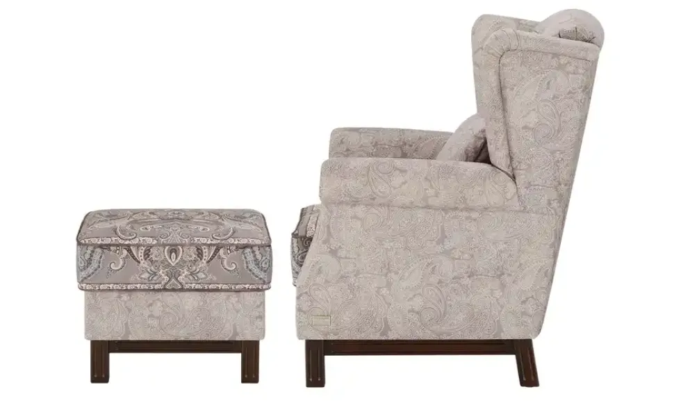 bassetti by SCHRÖNO Sessel aus Velours Salina