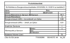 BEKO Einbau-Herdset BBUM12328X