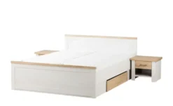 Bett mit 2 Nachtkommoden Lancaster