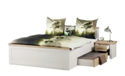 Bett mit 2 Nachtkommoden Lancaster