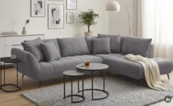 bobb Ecksofa mit Sitztiefenverstellung Carly Novaspring