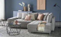 bobb Ecksofa mit pflegeleichtem Bezug Arissa de Luxe