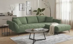bobb Ecksofa mit Sitztiefenverstellung Carly