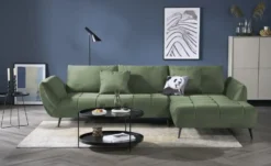 bobb Ecksofa mit Sitztiefenverstellung Carly