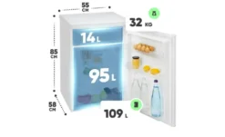 Bomann Kühlschrank KS 2194.1 ws