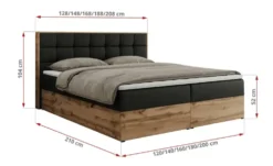 Boxbett mit Bettkasten Albero 1