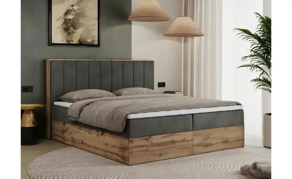 Boxbett mit Bettkasten Bellissimo