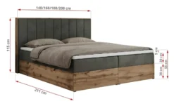 Boxbett mit Bettkasten Bellissimo