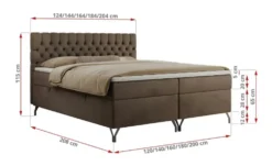 Boxbett mit Bettkasten Grimaldi