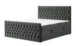 Boxbett mit Bettkasten und Fußteil Belek King