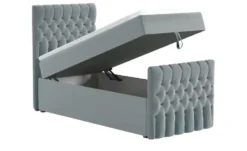 Boxbett mit Bettkasten und Fußteil Belek King