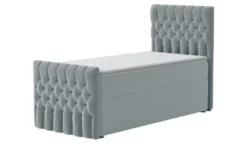 Boxbett mit Bettkasten und Fußteil Belek King