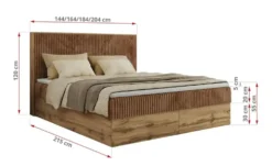 Boxbett mit Bettkasten Wood Classic