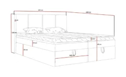 Boxbett mit Stauraum Macclesfield