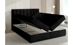 Boxbett mit Stauraum und Topper Devora