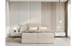 Boxbett mit Stauraum und Topper Boston