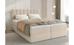 Boxbett mit Stauraum und Topper Devora
