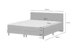 Boxspringbett Cisano