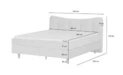 Boxspringbett Dalur