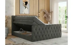 Boxspringbett mit Bettkasten Miren King Duo