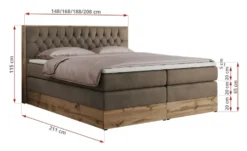 Boxspringbett mit Bettkasten Amore King