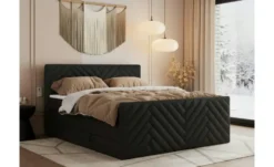 Boxspringbett mit Bettkasten Paris King Duo