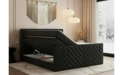 Boxspringbett mit Bettkasten Paris King Duo