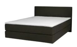 Boxspringbett 140x200 in anthrazit Elin