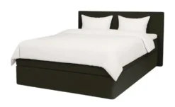 Boxspringbett 120x200 in anthrazit Elin