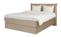 Boxspringbett 120x200 in beige Lunor