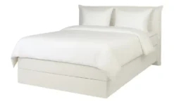 Boxspringbett 140x200 in creme Lunor