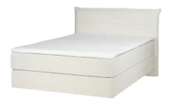 Boxspringbett 120x200 in creme Lunor
