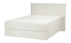 Boxspringbett 120x200 in creme Lunor