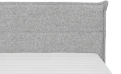 Boxspringbett 140x200 in hellgrau Lunor