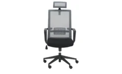 Bürodrehstuhl mit Kopfstütze Zusam