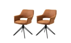 by Living Armlehnenstuhl 2er-Set Estelle
