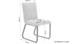 by Living Esszimmerstuhl 2er-Set Talea