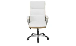 Chefsessel beige & weiß Weißach 2