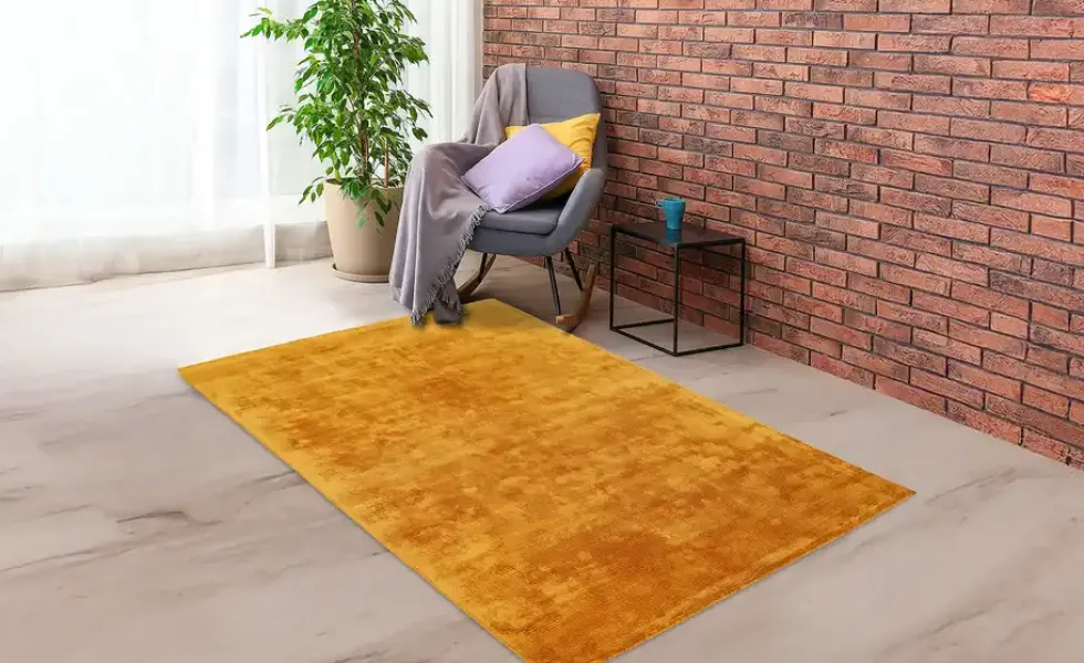 como Handloom-Teppich Hiver